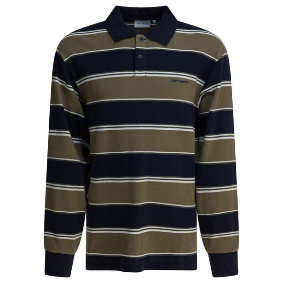 Carhartt Wip L/S Malone Rugby Polo Shirt Tag Size M Men